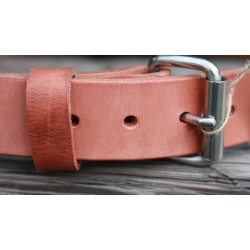 1 1/2" Hermann Oak Harness Leather belt/ Men's  thick  work belt/ gun belt/ casual belt/  Made in USA/  Custom made/ Rugged Belt/ Thick belt